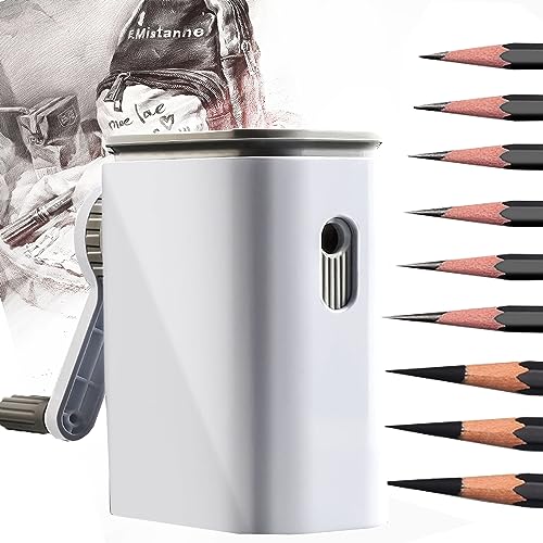 MZSX Schreibtisch-Anspitzer, Dosenspitzer Einfachspitzer, 9 gears adjustable, Geeignet für Schüler, Kinder, Erwachsene, Skizzieren, bildende Kunst, professionelle Bleistiftspitzer, Schule, Büro MZSX Schreibtisch-Anspitzer, Dosenspitzer Einfachspitzer, 9 gears adjustable, Geeignet für Schüler, Kinder, Erwachsene, Skizzieren, bildende Kunst, professionelle Bleistiftspitzer, Schule, Büro von MZSX