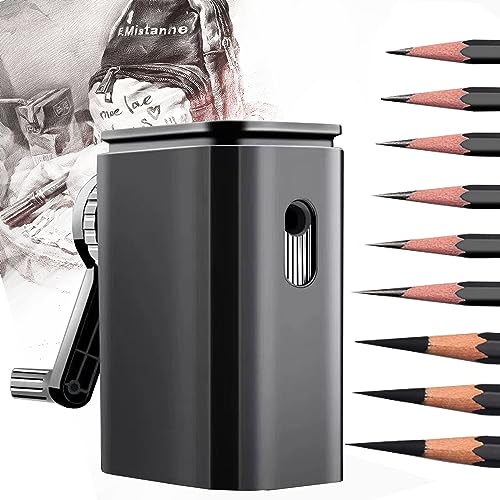 MZSX Schreibtisch-Anspitzer, Dosenspitzer Einfachspitzer, 9 gears adjustable, Geeignet für Schüler, Kinder, Erwachsene, Skizzieren, bildende Kunst, professionelle Bleistiftspitzer, Schule, Büro MZSX Schreibtisch-Anspitzer, Dosenspitzer Einfachspitzer, 9 gears adjustable, Geeignet für Schüler, Kinder, Erwachsene, Skizzieren, bildende Kunst, professionelle Bleistiftspitzer, Schule, Büro von MZSX