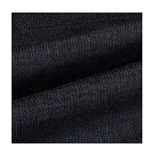 MaJu Dünner Baumwoll-Denim-Stoff Stoff Nähen Handgefertigter Stoff für Jeans, Kleid, T-Shirt Und Patchwork Lot Kleidung Nähen(Breite: 150 cm)(Size:100x150 cm,Color:5#) von MaJu