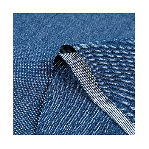 MaJu Materialien für Jeansjacken Jeansstoff 100% Baumwolle 150cm Breit Zum Nähen Von Jeans, Shorts und Wohnaccessoires （blau）(Size:300x150 cm) von MaJu