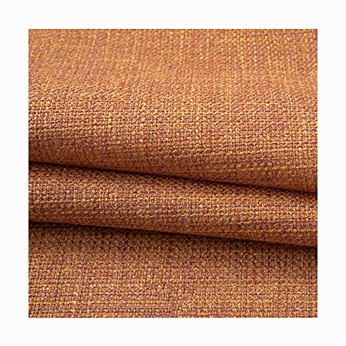 MaJu Natürlicher Leinenstoff Handarbeitsstoff Polsterstoff-Material für Kleidung, Wohnkultur, Kissen, Sofa, 150cm Breite, Meterware(Color:3#) von MaJu