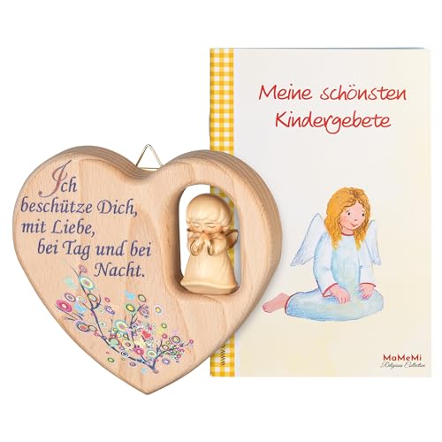 Herz mit Schutzengel (alabaster) von MaMeMi