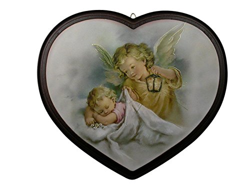 MaMeMi SCHUTZENGELBILD Herz MIT Engel UND Baby 16 x 13 cm – liebevolles Geschenk von Paten oder Großeltern zur Taufe oder Geburt Collection. Nostalgisch-romantisch MaMeMi SCHUTZENGELBILD Herz MIT Engel UND Baby 16 x 13 cm – liebevolles Geschenk von Paten oder Großeltern zur Taufe oder Geburt Collection. Nostalgisch-romantisch von MaMeMi