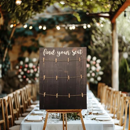 MaSiledy "Find Your Seat", Hochzeitsschilder, Holz, Hochzeitsschild, "Find Your Seat", blanko, 45,7 x 61 cm MaSiledy "Find Your Seat", Hochzeitsschilder, Holz, Hochzeitsschild, "Find Your Seat", blanko, 45,7 x 61 cm von MaSiledy
