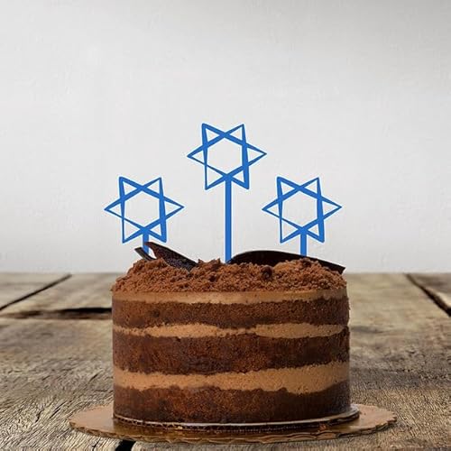 Torten Topper | Magen David | 50 Stück | Klein Torten Topper | Magen David | 50 Stück | Klein von Maamin