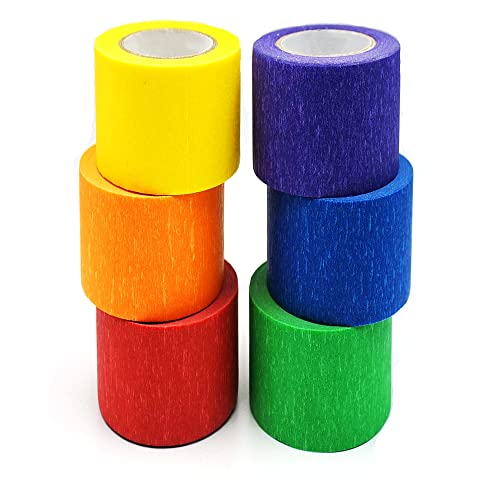 5,1 cm farbiges Klebeband (6 Farben) von Maartla