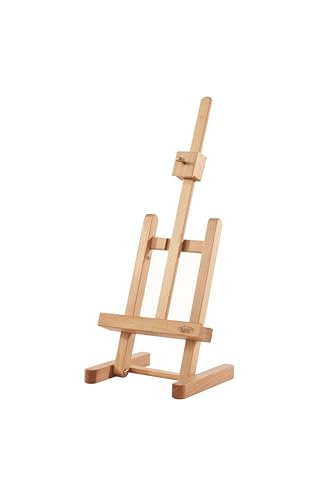 Honsell M/16 - Mabef Miniatur Tischstaffelei, ideal als Ausstellungsstaffelei, Höhe und Neigung verstellbar, hergestellt aus qualitativ hochwertigem, geöltem Buchenholz Honsell M/16 - Mabef Miniatur Tischstaffelei, ideal als Ausstellungsstaffelei, Höhe und Neigung verstellbar, hergestellt aus qualitativ hochwertigem, geöltem Buchenholz von Mabef