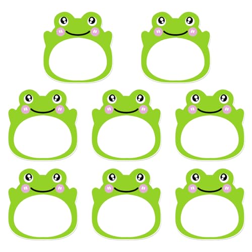 Mabor 160 Blatt Froschmotiv Sticky Notes 6x6cm Tier Haftnotizen Kinder Selbstklebend Klebezettel Kleine Notizblöcke für Zuhause Büro Schulbedarf Notizzettel von Mabor