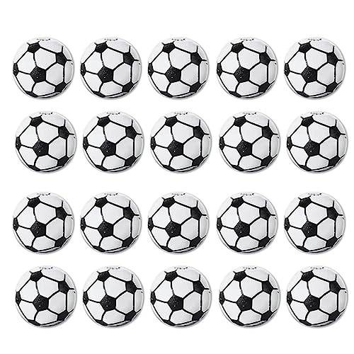 20 Stück/Set DIY Halskette Armband Herstellung Holzperlen Fußball Basketball Baseball Spacer Perlen für Schmuckherstellung Ohrringe Anhänger für Armbänder 20 Stück/Set DIY Halskette Armband Herstellung Holzperlen Fußball Basketball Baseball Spacer Perlen für Schmuckherstellung Ohrringe Anhänger für Armbänder von Mabta