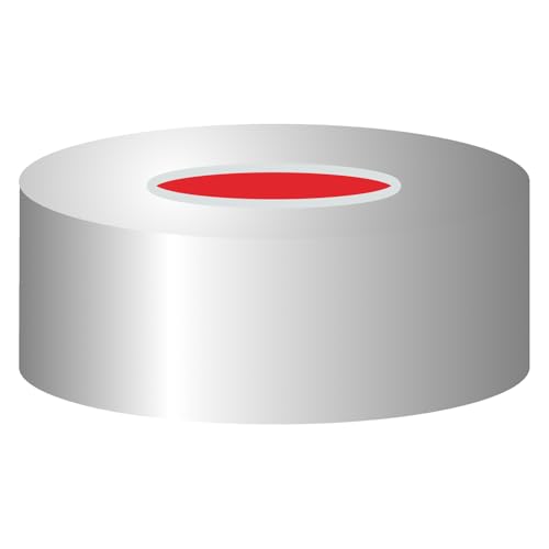 Macherey & Nagel ML-1844 Aluminium Bördelverschluss, N 20, Loch, Silber, Butyl/PTFE Septenmaterial, 3.0mm Septendicke, 100 Stück Macherey & Nagel ML-1844 Aluminium Bördelverschluss, N 20, Loch, Silber, Butyl/PTFE Septenmaterial, 3.0mm Septendicke, 100 Stück von Macherey & Nagel