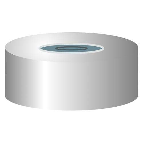 Macherey & Nagel ML-1846 Aluminium Bördelverschluss, N 20, Loch, Silber, Butyl Hellgrau/PTFE Dunkelgrau Septenmaterial, 3.0mm Septendicke, 100 Stück Macherey & Nagel ML-1846 Aluminium Bördelverschluss, N 20, Loch, Silber, Butyl Hellgrau/PTFE Dunkelgrau Septenmaterial, 3.0mm Septendicke, 100 Stück von Macherey & Nagel