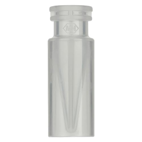 Macherey & Nagel ML-1860 Polypropylen Schnappring/Rollrandflasche mit Innenkonus, N11, Transparent, 0.3ml Kapazität, 11.6mm Durchmesser, 32.0mm Höhe, 100 Stück Macherey & Nagel ML-1860 Polypropylen Schnappring/Rollrandflasche mit Innenkonus, N11, Transparent, 0.3ml Kapazität, 11.6mm Durchmesser, 32.0mm Höhe, 100 Stück von Macherey & Nagel