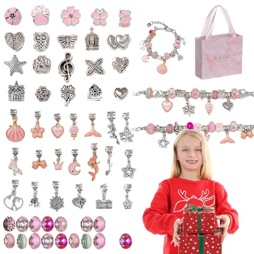 Armbandherstellungs-Set für Mädchen – buntes Kinder-Schmuckherstellungs-Set, modisches Kinder-Bastelset, Schmuck-Set für Mädchen und Frauen Armbandherstellungs-Set für Mädchen – buntes Kinder-Schmuckherstellungs-Set, modisches Kinder-Bastelset, Schmuck-Set für Mädchen und Frauen von Maciun