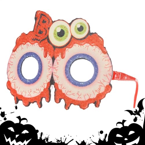Maciun Halloween-Partybrille für Kinder – lustige Design-Brille, Foto-Requisiten, Partyzubehör, Kostümzubehör, Halloween-Cosplay-Zubehör, Partyzubehör für den Urlaub Maciun Halloween-Partybrille für Kinder – lustige Design-Brille, Foto-Requisiten, Partyzubehör, Kostümzubehör, Halloween-Cosplay-Zubehör, Partyzubehör für den Urlaub von Maciun