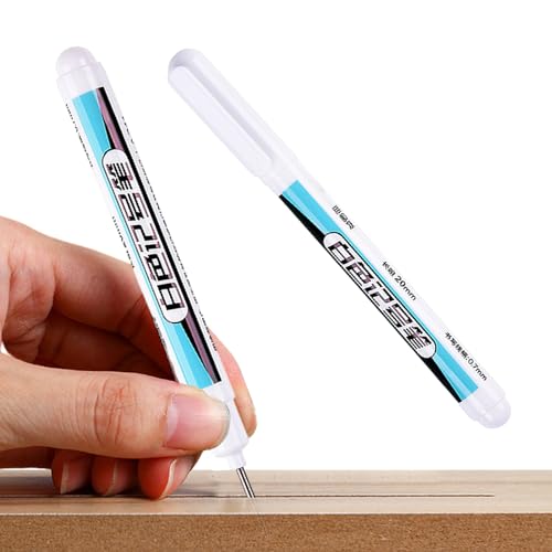 Maciun Weiße Farbstifte für Holz, weiße Marker für Holz | Lackmarker Stift weiß – Permanent-Marker, wasserdicht, Markierungsstift weiß, Holzmarker auf Basis Maciun Weiße Farbstifte für Holz, weiße Marker für Holz | Lackmarker Stift weiß – Permanent-Marker, wasserdicht, Markierungsstift weiß, Holzmarker auf Basis von Maciun