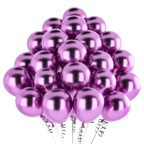 Luftballons Lila Metallic,50 Stück12 Zoll Matt Metallic Lila Ballon,Chrom Grün Lila Metallic für Geburtstagsdeko Hochzeit Taufe Deko Partydeko Luftballoons 50pcs Luftballons Lila Metallic,50 Stück12 Zoll Matt Metallic Lila Ballon,Chrom Grün Lila Metallic für Geburtstagsdeko Hochzeit Taufe Deko Partydeko Luftballoons 50pcs von Maclunar