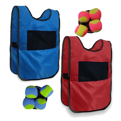 Mad Monkey - Standspiel Body Tag, Blau, Rot von Mad Monkey