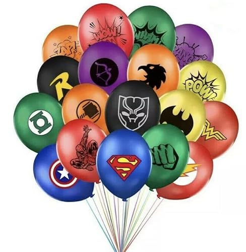 36 Stück 30,5 cm Marvel Avengers Motto-Party Superhelden-Latex-Ballons für Party-Dekoration 36 Stück 30,5 cm Marvel Avengers Motto-Party Superhelden-Latex-Ballons für Party-Dekoration von Madeokoltd