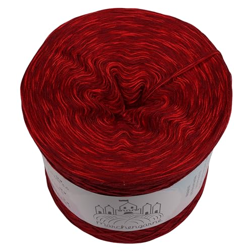 Farbverlaufsgarn Meliert 6Fach 300g - 750m Bobbel Wolle häkeln stricken strickgarn (Melodie der Liebe) von LiLu´s Märchengarne