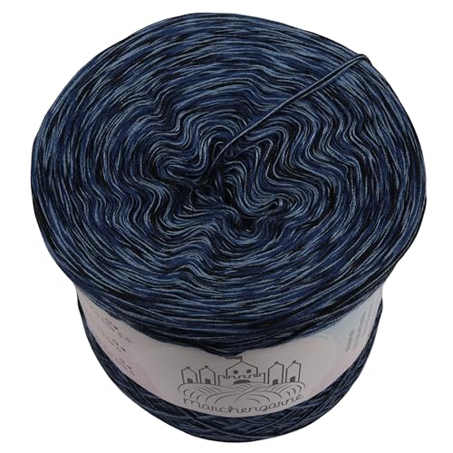 Farbverlaufsgarn Meliert 6Fach 300g - 750m Bobbel Wolle häkeln stricken strickgarn (Melodie der Stürme) von LiLu´s Märchengarne