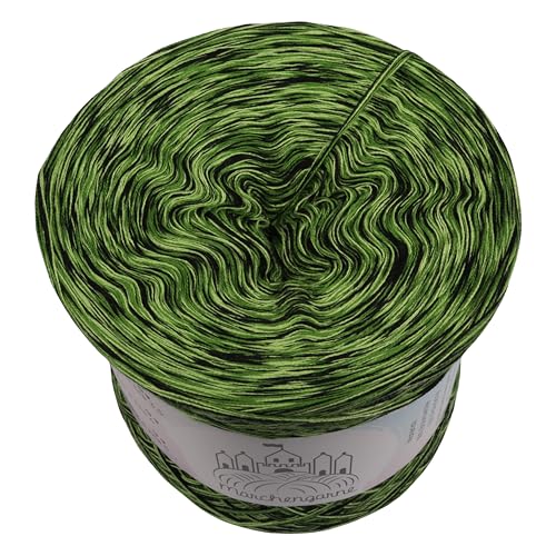 Farbverlaufsgarn Meliert 6Fach 300g - 750m Bobbel Wolle häkeln stricken strickgarn (Melodie der Wälder) von LiLu´s Märchengarne