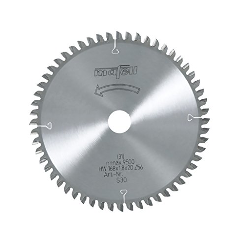 Mafell HM-Blatt - 168 x 20 Z 56 WZ - für KSS 50 & K 55 für Querschnitte im Holz von Mafell