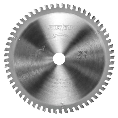 Mafell Sägeblatt-HM, 185 x 1,4 / 2,0 x 20 mm, Z 60, FZ/TZ, für Aluminium von Mafell