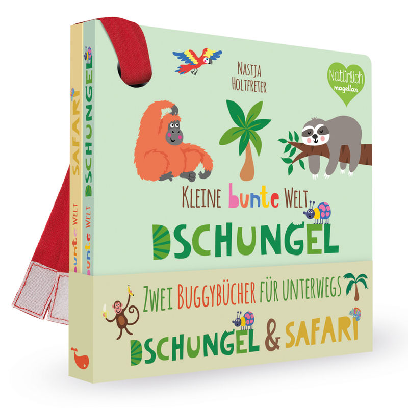 Dschungel & Safari / Kleine Bunte Welt Bd.3 - Nastja Holtfreter, Pappband von Magellan
