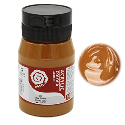 ARTIST Künstler- Acrylfarbe, hochpigmentierte Top-Qualität in 500 ml Vorratsgebinde 20 sienna natur ARTIST Künstler- Acrylfarbe, hochpigmentierte Top-Qualität in 500 ml Vorratsgebinde 20 sienna natur von Paintersisters