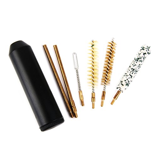 7 STK. Taschenformat Pistole Reinigungsbürste Kit Für Pistole Cal.38/357 9mm 7 STK. Taschenformat Pistole Reinigungsbürste Kit Für Pistole Cal.38/357 9mm von MagiDeal