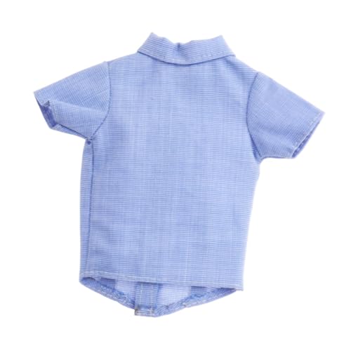 MagiDeal 1: 6 Skala Frauen Kurzarm Hemd Action Figur Kleidung Casual Mini Puppe Casual Tops Kleidung für 12 -Zoll -Skala weibliche Figur, Blau MagiDeal 1: 6 Skala Frauen Kurzarm Hemd Action Figur Kleidung Casual Mini Puppe Casual Tops Kleidung für 12 -Zoll -Skala weibliche Figur, Blau von MagiDeal