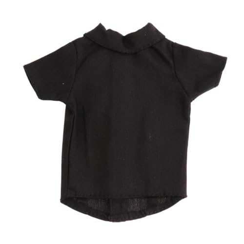 MagiDeal 1: 6 Skala Frauen Kurzarm Hemd Action Figur Kleidung Casual Mini Puppe Casual Tops Kleidung für 12 -Zoll -Skala weibliche Figur, Schwarz MagiDeal 1: 6 Skala Frauen Kurzarm Hemd Action Figur Kleidung Casual Mini Puppe Casual Tops Kleidung für 12 -Zoll -Skala weibliche Figur, Schwarz von MagiDeal