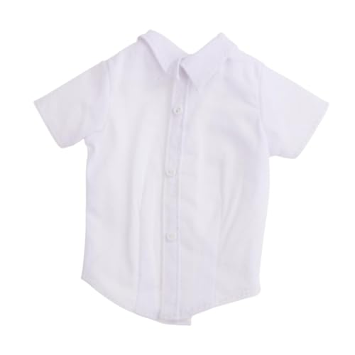 MagiDeal 1: 6 Skala Frauen Kurzarm Hemd Action Figur Kleidung Casual Mini Puppe Casual Tops Kleidung für 12 -Zoll -Skala weibliche Figur, Weiß MagiDeal 1: 6 Skala Frauen Kurzarm Hemd Action Figur Kleidung Casual Mini Puppe Casual Tops Kleidung für 12 -Zoll -Skala weibliche Figur, Weiß von MagiDeal