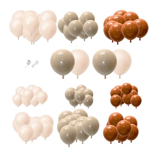 MagiDeal 104x Luftballons, Partydekorationen, Hintergrunddekoration für Ballon-Bastelarbeiten zum Valentinstag, zu Hause, zur Verlobungsfeier von MagiDeal