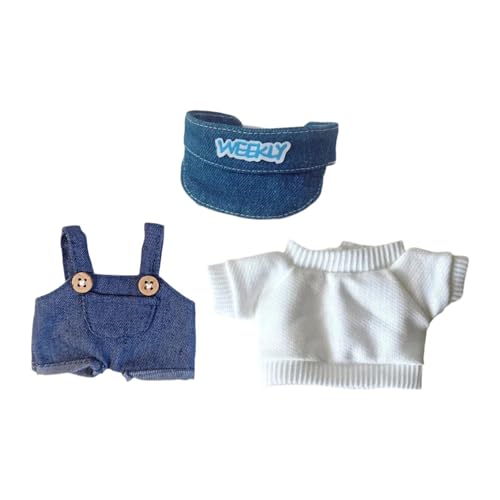 MagiDeal 15 cm Doll Kleidung Spielzeugkleidung Accessoires DIY Stilvolle Puppen -Overalls und Hutpuppenkleidung für Kinder Anhängerpuppe, Style A MagiDeal 15 cm Doll Kleidung Spielzeugkleidung Accessoires DIY Stilvolle Puppen -Overalls und Hutpuppenkleidung für Kinder Anhängerpuppe, Style A von MagiDeal
