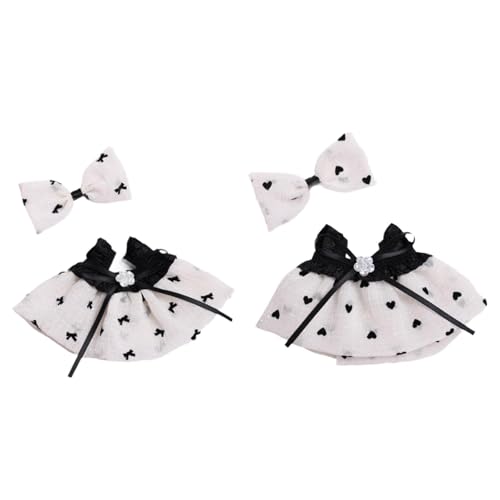 MagiDeal 2 Stück Modepuppenkleid und Schleife, Haarnadel-Outfits, Accessoire, Miniatur-Kleidung für 15–17 cm große Puppen, Verkleidung MagiDeal 2 Stück Modepuppenkleid und Schleife, Haarnadel-Outfits, Accessoire, Miniatur-Kleidung für 15–17 cm große Puppen, Verkleidung von MagiDeal
