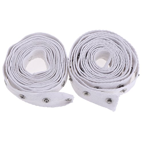 MagiDeal 2 Yards Verschluss Band mit Druckknöpfen Druckknopfband Trägerbandhalte Weiß MagiDeal 2 Yards Verschluss Band mit Druckknöpfen Druckknopfband Trägerbandhalte Weiß von MagiDeal