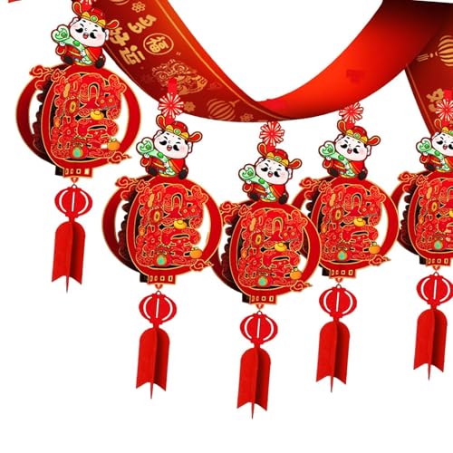 MagiDeal 2025 Chinesisches Neujahr der Schlangengirlande, Heimdekoration, traditionelle Deckendekoration für Versammlungen im Urlaub, Style A MagiDeal 2025 Chinesisches Neujahr der Schlangengirlande, Heimdekoration, traditionelle Deckendekoration für Versammlungen im Urlaub, Style A von MagiDeal