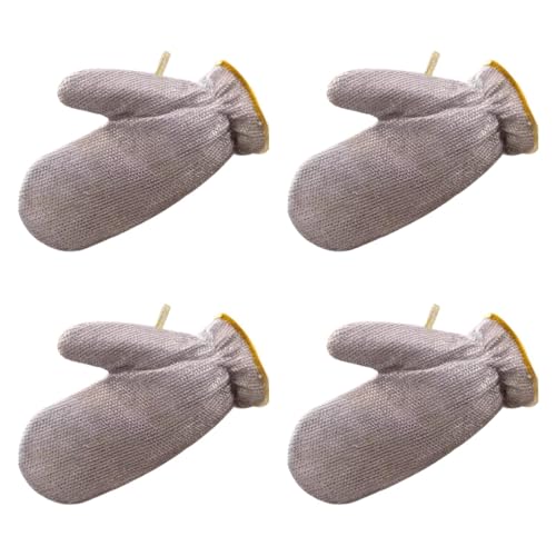 MagiDeal 4 Stücke Küchenreinigung Handschuhe Drahtspülenhandschuhe, Reinigungsstoff mit Handschuhform für Waschbecken, Zähler von MagiDeal