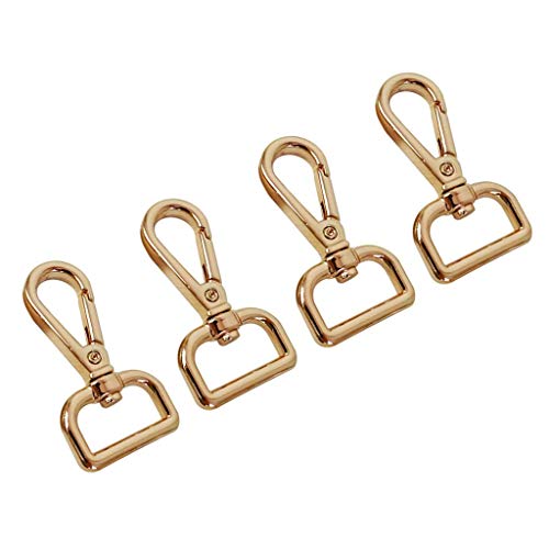 MagiDeal 4pcs Swivel Karabinerverschlüsse Square Tail Hook Zubehör 20mm, Golden MagiDeal 4pcs Swivel Karabinerverschlüsse Square Tail Hook Zubehör 20mm, Golden von MagiDeal