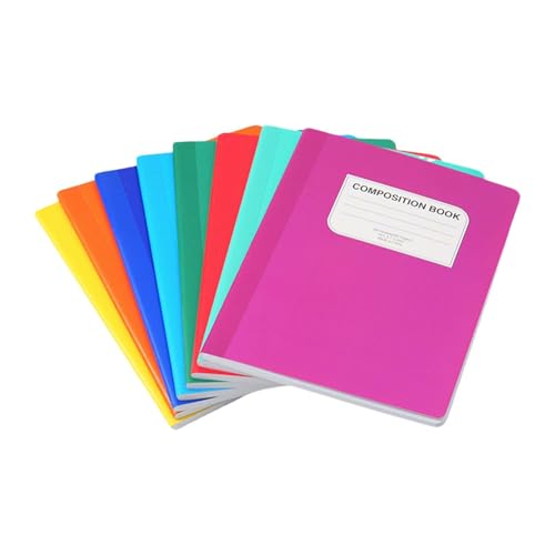 MagiDeal 8 Stück B5-Notizbuch mit festem, ästhetisches, flexibles Notizblock, dickes Papier für Schulnotizen, Schreiben, Journaling, Studium, Büro, Einfarbig MagiDeal 8 Stück B5-Notizbuch mit festem, ästhetisches, flexibles Notizblock, dickes Papier für Schulnotizen, Schreiben, Journaling, Studium, Büro, Einfarbig von MagiDeal