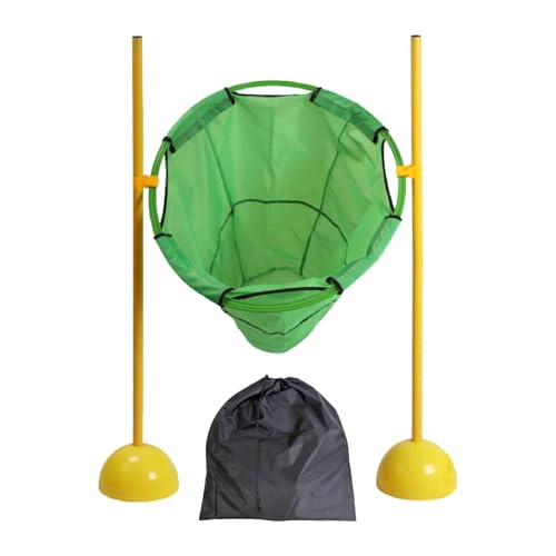 MagiDeal Cornhole-Spiel, Sandsack-Wurfspiel mit 10 Sandsäcken, Indoor-Outdoor-Wurfspiel, Sandsackwerfen für Kinder ab 3 Jahren, GrÜn von MagiDeal