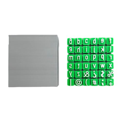 MagiDeal DIY-Alphabet-Stempel-Set, Buchstabenstempel für -Werkzeuge, tragbares DIY-Lernspielzeug für den Partyunterricht zu Hause, Kleinbuchstaben MagiDeal DIY-Alphabet-Stempel-Set, Buchstabenstempel für -Werkzeuge, tragbares DIY-Lernspielzeug für den Partyunterricht zu Hause, Kleinbuchstaben von MagiDeal
