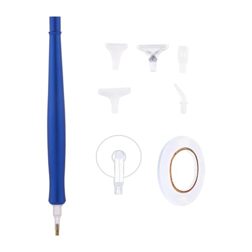 MagiDeal Diamond DIY Art Tools Accessoires handgefertigt ergonomisch tragbarer Kompakt mit verschiedenen Stiftköpfen Kunststift, Blau MagiDeal Diamond DIY Art Tools Accessoires handgefertigt ergonomisch tragbarer Kompakt mit verschiedenen Stiftköpfen Kunststift, Blau von MagiDeal