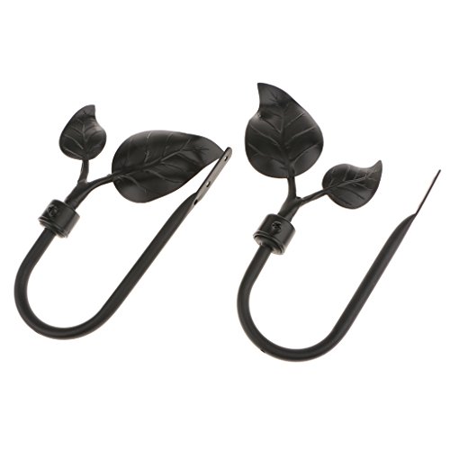MagiDeal Einmalige Gardinen Raffhalter Aluminum Haken Vorhang Tieback Wandhaken Halter MagiDeal Einmalige Gardinen Raffhalter Aluminum Haken Vorhang Tieback Wandhaken Halter von MagiDeal