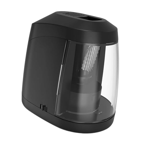 MagiDeal Elektrischer Bleistiftspitzer, schnelles Anspitzen, leicht, tragbar, automatischer Roboter-Bleistiftspitzer für Klassenzimmer, Home von MagiDeal