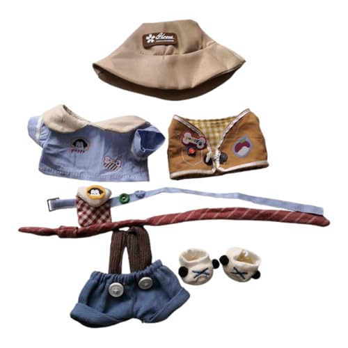 MagiDeal Hemd und Hose für ausgestopfte Puppen. Basteln Sie Ihre eigenen Puppen. Foto-Requisiten zum Selbermachen für Kinder. Kleidung, Weste, Outfit mit Mütze MagiDeal Hemd und Hose für ausgestopfte Puppen. Basteln Sie Ihre eigenen Puppen. Foto-Requisiten zum Selbermachen für Kinder. Kleidung, Weste, Outfit mit Mütze von MagiDeal
