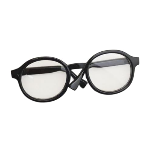 MagiDeal Kleine Puppenbrille, Geburtstagsgeschenk, Modepuppenherstellung, Accessoire, Basteln, Brille, Puppenanziehbrille, Brille für Puppen, Schwarz MagiDeal Kleine Puppenbrille, Geburtstagsgeschenk, Modepuppenherstellung, Accessoire, Basteln, Brille, Puppenanziehbrille, Brille für Puppen, Schwarz von MagiDeal