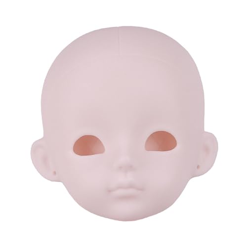 MagiDeal Kugelgelenk-Puppenkopf, 30 cm, Puppenkopf, DIY-Puppen-Make-up-Zubehör, BJD-Puppenkopf, 1/6, Modepuppenkopf, Spielzeug für Weihnachtsdekorationen von MagiDeal
