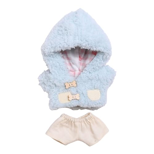 MagiDeal Puppen-Hoodie-Kleidung, Puppen-Outfits für Kinder, Geburtstagsgeschenk, Dekoration, stilvolle DIY-Puppenspielzeug, Puppen-Hoodie-Kostüme für 17 cm, Blau MagiDeal Puppen-Hoodie-Kleidung, Puppen-Outfits für Kinder, Geburtstagsgeschenk, Dekoration, stilvolle DIY-Puppenspielzeug, Puppen-Hoodie-Kostüme für 17 cm, Blau von MagiDeal